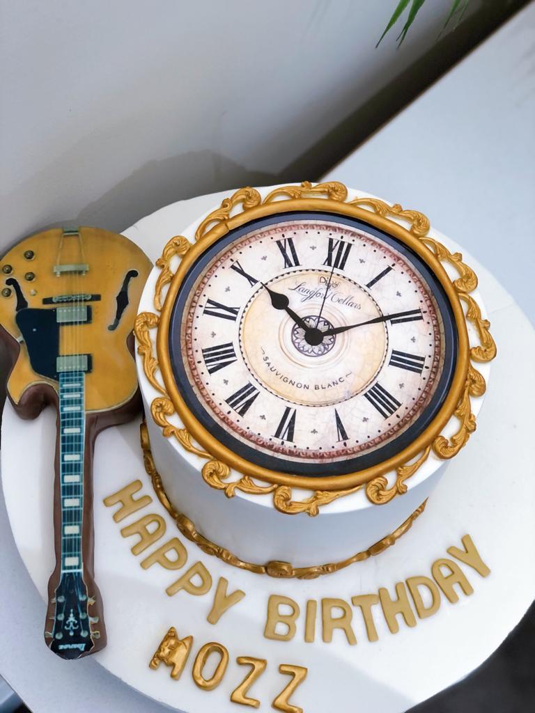 Antique Clock Cake