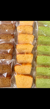 Load image into Gallery viewer, Tea Cake Slice Boxes | Fresh Cake Slices | Red Velvet, Coconut &amp; Vanilla