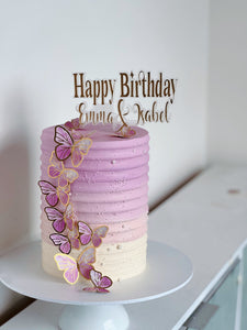 ButterFly Themed Cake (Purple Dreams)