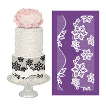 Load image into Gallery viewer, Mesh Cake Stencil: Lace Flower