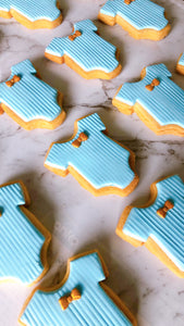 Baby Shower Onesie Cookies
