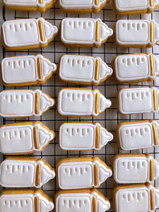 Baby Milk Bottle  Fondant cookies
