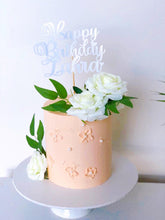 Load image into Gallery viewer, White Roses Themed Cake