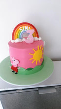 Load image into Gallery viewer, Peppa Pig Inspired Cake