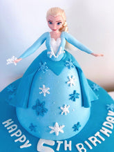 Load image into Gallery viewer, Frozen  Cake (Elsa)
