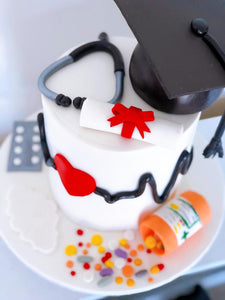 Graduation Cake (Nurse Theme)