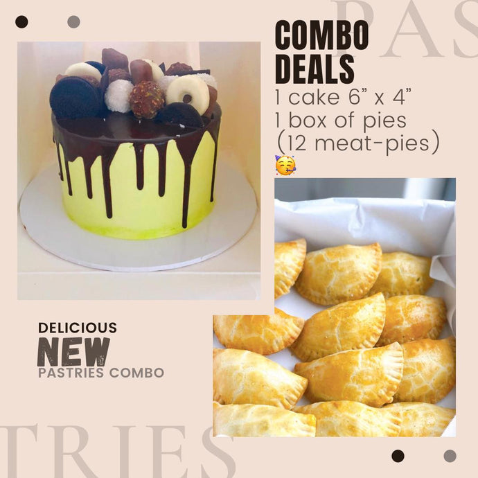 Cake & Meat Pies Combo Deal