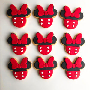 Minnie Mouse Themed Cookies