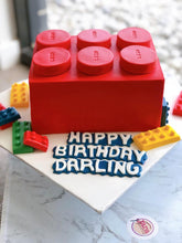 Load image into Gallery viewer, LEGO Inspired Cake