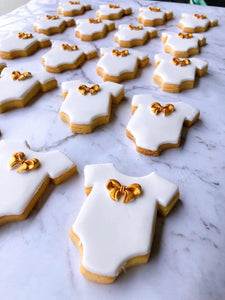 Baby Shower Onesie Cookies