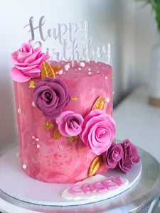 Flower Buttercream Cake